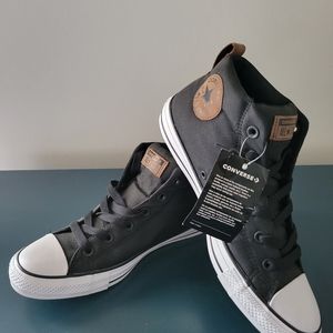 Converse, black and tan, Size 9 Men
